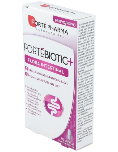 Fortebiotic+ Flora Intestinal 30Cap.