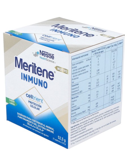 Meritene Inmuno Celltrient 21 Sob 2,5 G
