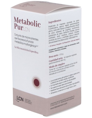 Lcn Metabolic Pur 60Caps