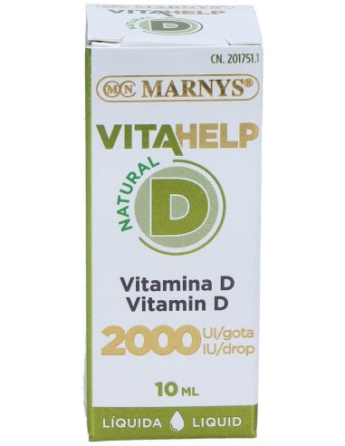 Marnys Vitamina D 2000Ui Líquida Línea Vitahelp...