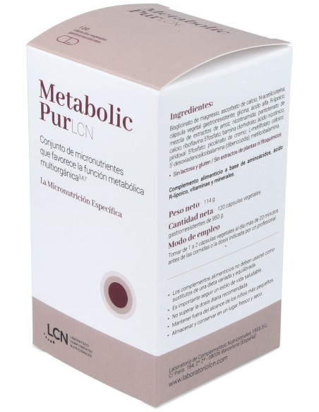 Lcn Metabolic Pur 120Caps