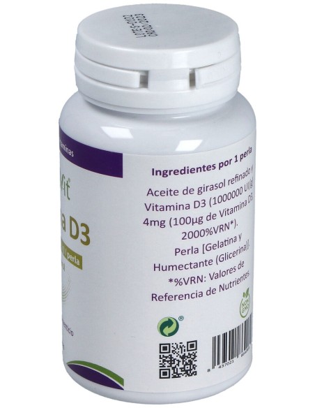 Nutravit Vitamina D3 120 Perlas