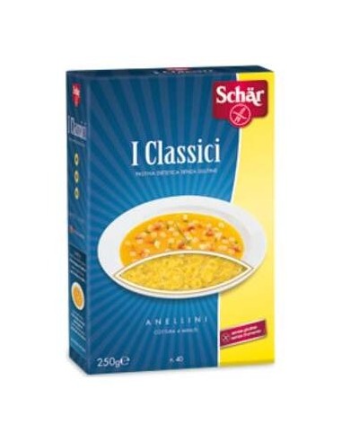 Dr. Schar Pasta Anillos 250G