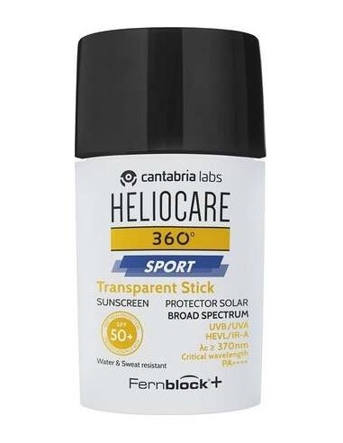 Heliocare 360º Spf50 Sport Stick Transparente 25G