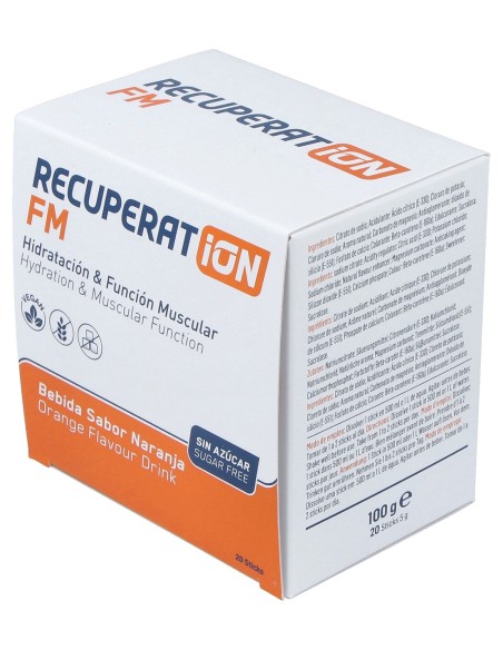 Recuperat-Ion Fm Sin Azucar Sabor Naranja 20Sbrs.