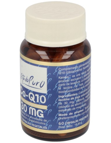 Tongil Estado Puro Coenzima Q-10 30 Mg 60 Cápsulas