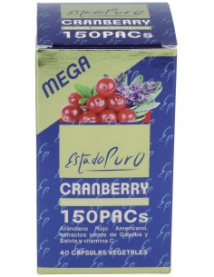 Tongil Estado Puro  Cranberry Mega 150  40 Cápsulas