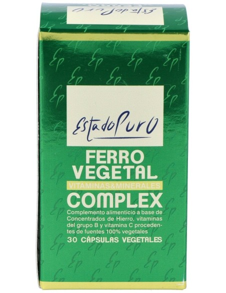 Ferro Vegetal Complex 30Cap. Estado Puro