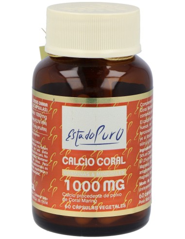 Tongil Calcio Coral 1000Mg 60Caps Estado Puro