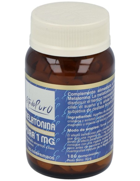 Tongil Estado Puro Melatonina Pura 1Mg 180Comp