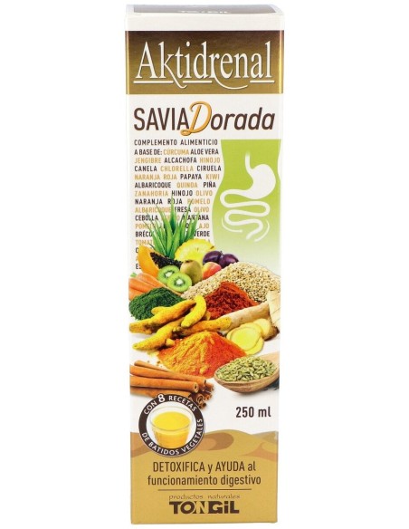 Aktidrenal Savia Dorada 250Ml. Lineabel