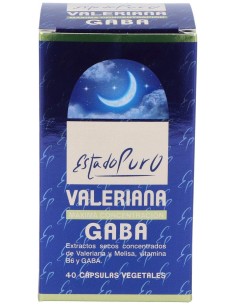 Valeriana Con Gaba 40Cap. Estado Puro