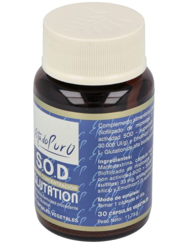 Sod Glutation 30Cap. Estado Puro