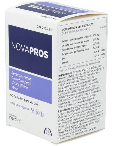 Novapros 60 Capsulas Novatech
