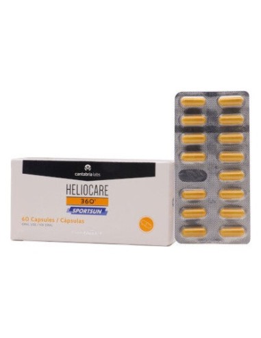 Heliocare 360 Sportsun 60 Capsulas