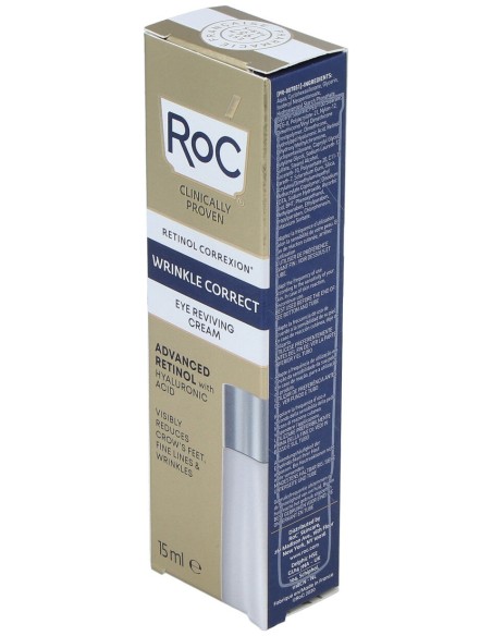 Roc Wrinkle Correct Crema De Ojos 15Ml.