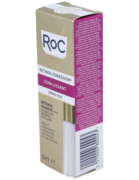 Roc Line Smoothing Contorno De Ojos 15Ml.