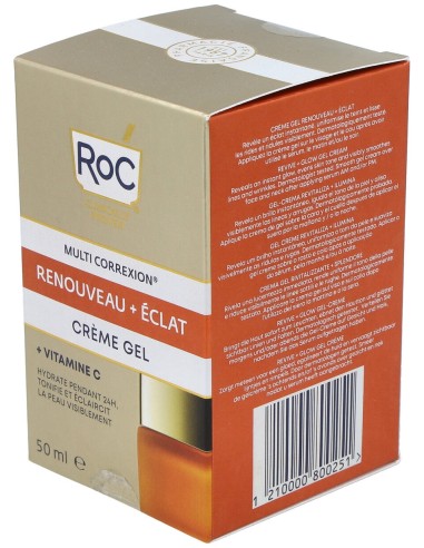 Roc Revive + Glow Crema En Gel 50Ml.