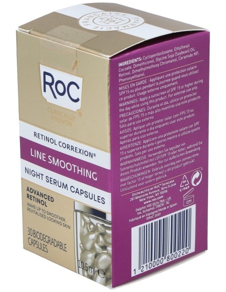 Roc Line Smoothing Noche 30Cap.