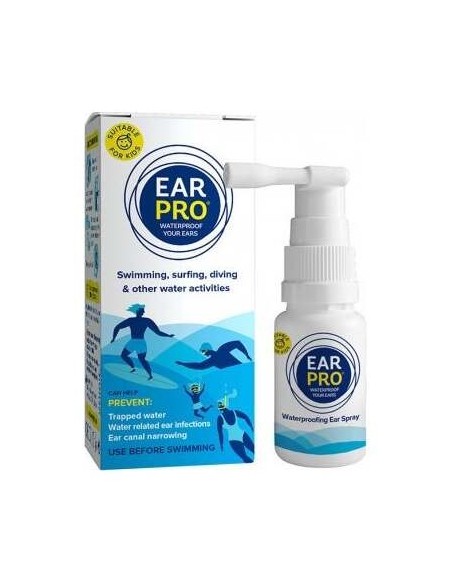 Earpro Oidos Resistentes Al Agua Spray 20Ml.