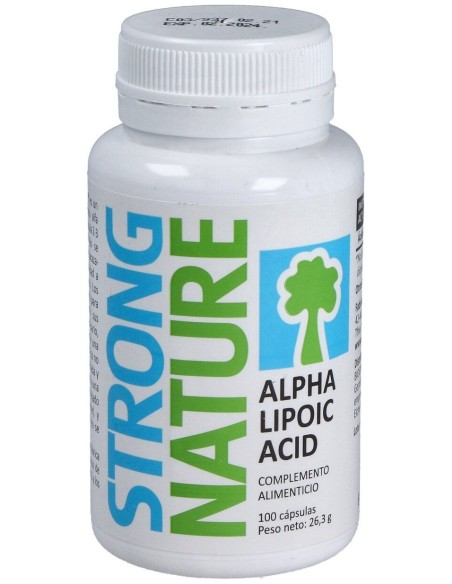 Strong Nature Ácido Alfa Lipoico 200Mg 100Caps