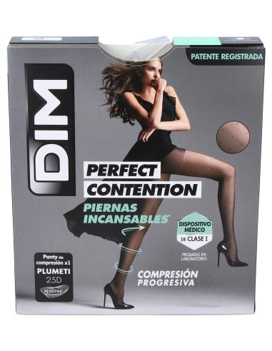 Dim Panty Perfect Contention Plumetis 25D T3 1Ud