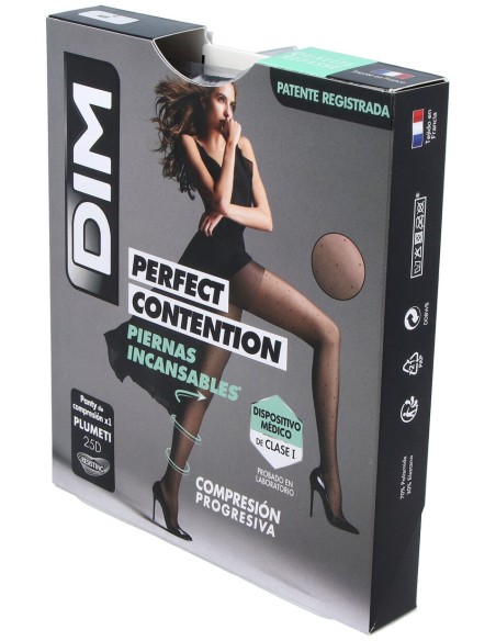 Dim Panty Perfect Contention Plumetis 25D T4 1Ud