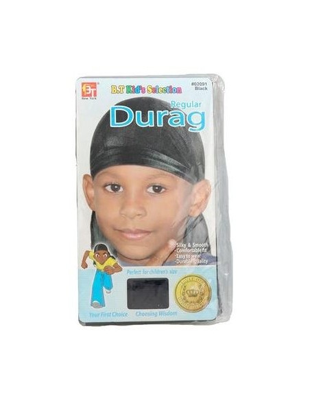 Beauty Town Gorro Durag Regular Infantil Cabello Negro 1Ud