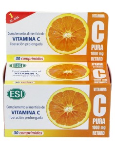 Vitamina C Pura 1000Mg. Retard 30Comp.