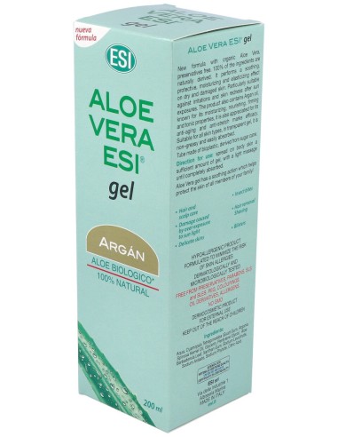Aloe Vera Con Aceite De Argan Gel 200Ml.