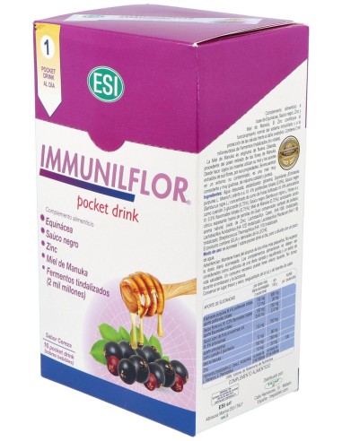 Immunilflor Pocket Drink 16Sbrs.