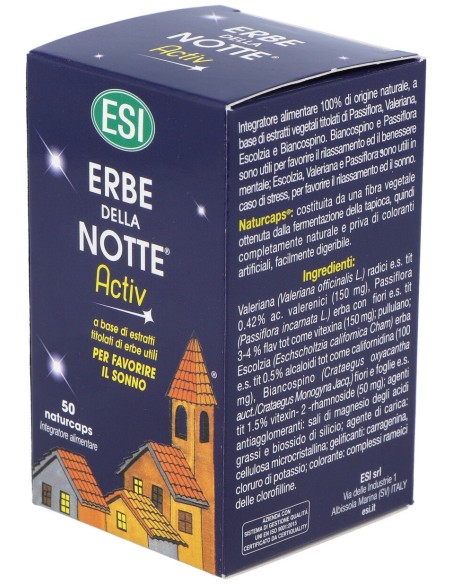 Erbe Della Notte Activ 50Cap.