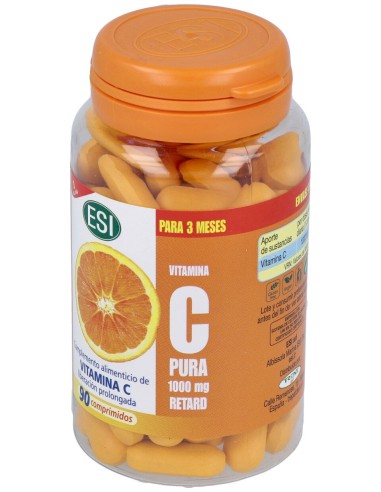 Esi Vitamina C Pura Retard 1000Mg 90Comp