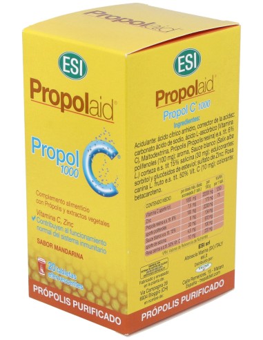 Esi Propolaid Propol Mandarina 20 Tabletas
