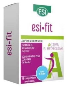 Esi Fit Activa El Metabolismo Té Verde 48Comp