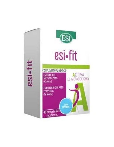 Esi Fit Activa El Metabolismo Té Verde 48Comp