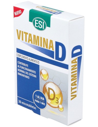 Esi Vitamina D 30 Tabletas