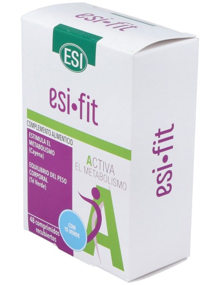 Esi Fit Activa El Metabolismo Té Verde 48Comp