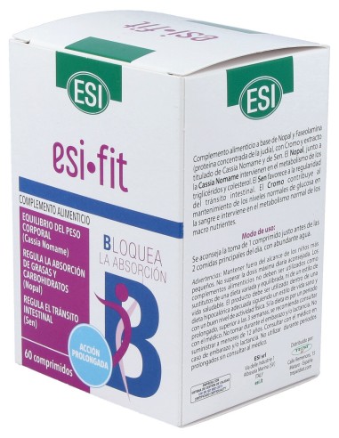 Esi Fit Bloquea La Absorción Equilibrio Peso...