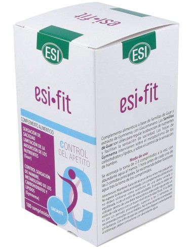 Esi Fit Control Del Apetito Acción Saciante...