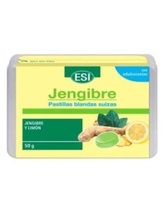 Esi Pastillas Blandas Suizas De Jengibre Y Limon 50G