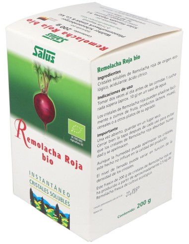 Remolacha Roja Bio 200Gr.