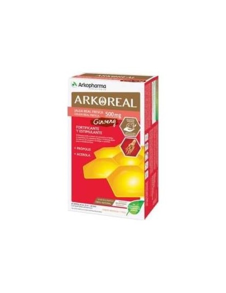 Arkoreal Jalea Real+Ginseng 20Amp.