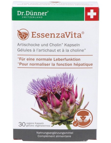 Dr. Dunner Essenzavita Alcachofa Colina 30Caps