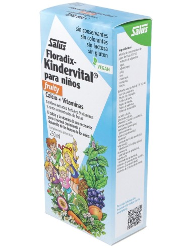 Floradix Kindervital Jarabe 250 Ml Salus