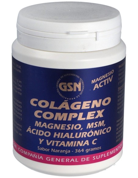 Colageno Complex 364Gr. Sabor Naranja