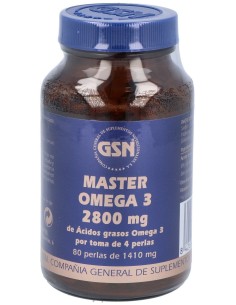 Gsn Master Omega 3 80 Perlas