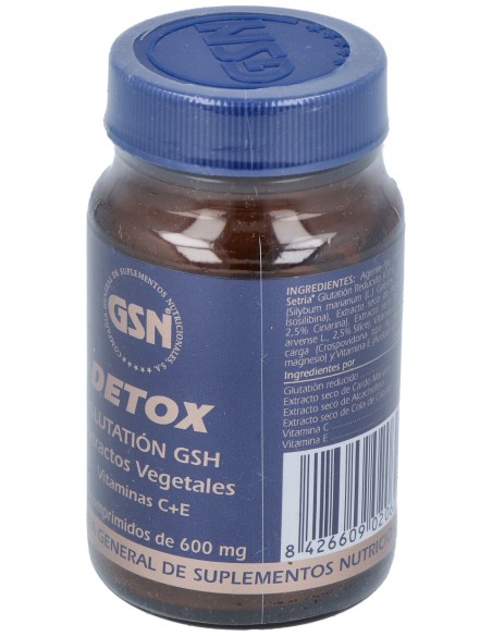 Gsn Detox Glutation 60Comp
