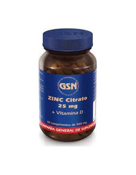 Gsn Zinc Citrato 25Mg 80Comp