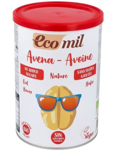 Ecomil Bebida Ecológica De Avena Natural Instantánea 400G